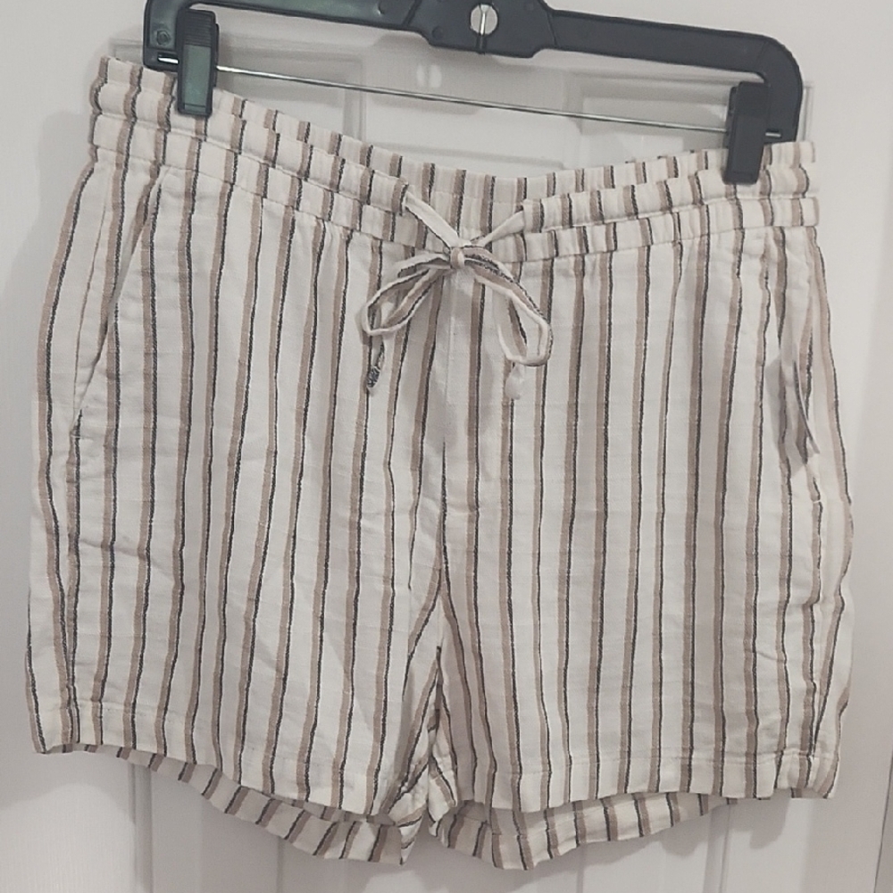 Striped Women's Shorts